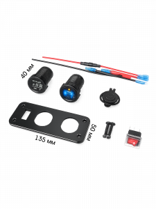 TDS TS-CAU52 Зеленый Разветвитель авто (Врезной)